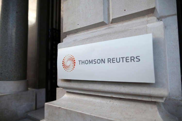 Graph showing Thomson Reuters' revenue and profit growth in Q1 - Global Banking & Finance Review