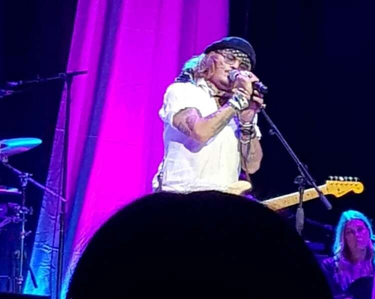 Johnny Depp performs on stage with Jeff Beck at a Sheffield concert - Global Banking & Finance Review