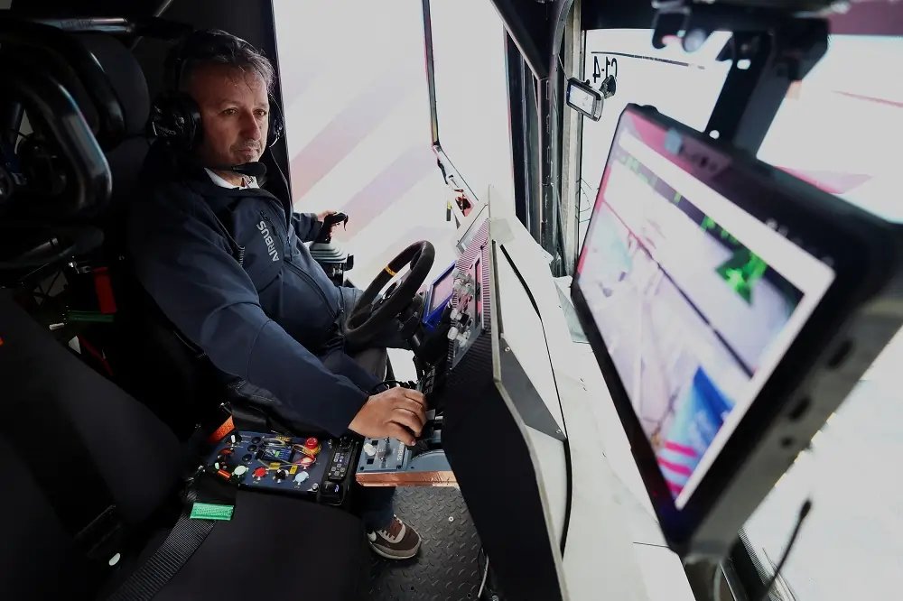 Electric truck with A350 cockpit showcasing automated taxiing technology - Global Banking & Finance Review