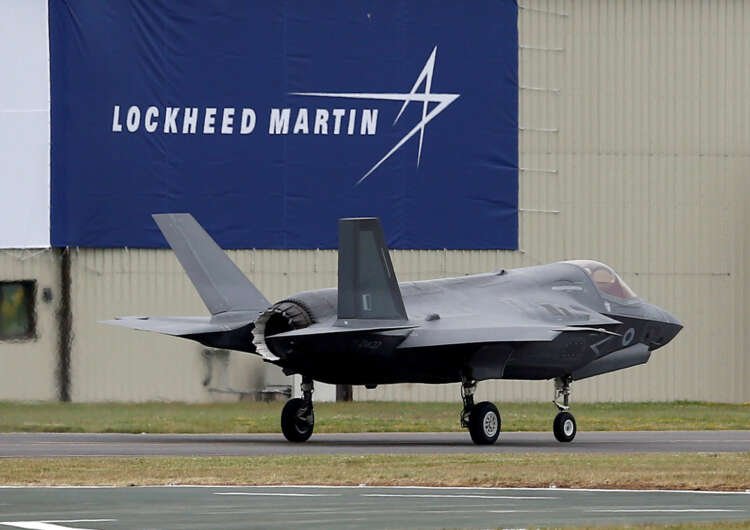 Lockheed Martin logo and CFO announcement related to finance leadership changes - Global Banking & Finance Review