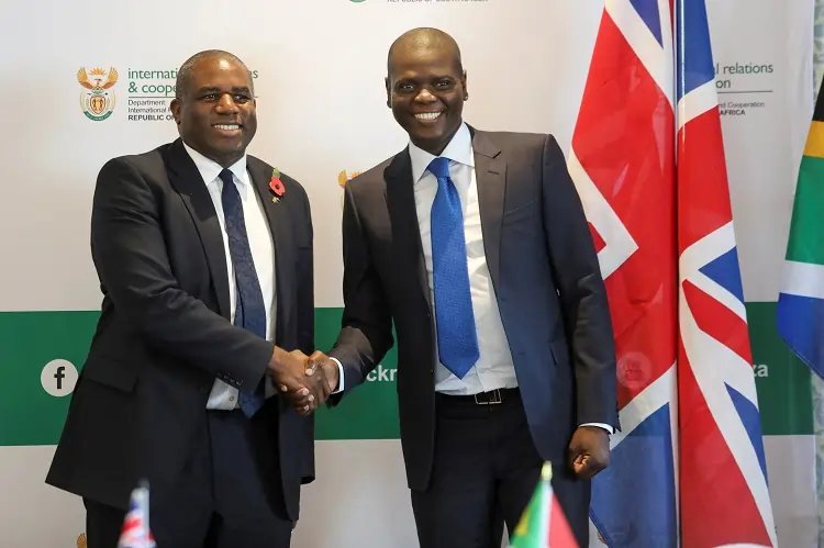 Image for South Africa and Britain to strengthen trade and defence ties