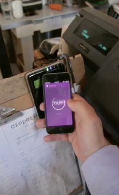 Zapp 09 - Zapp in action - NFC payment at coffee shop