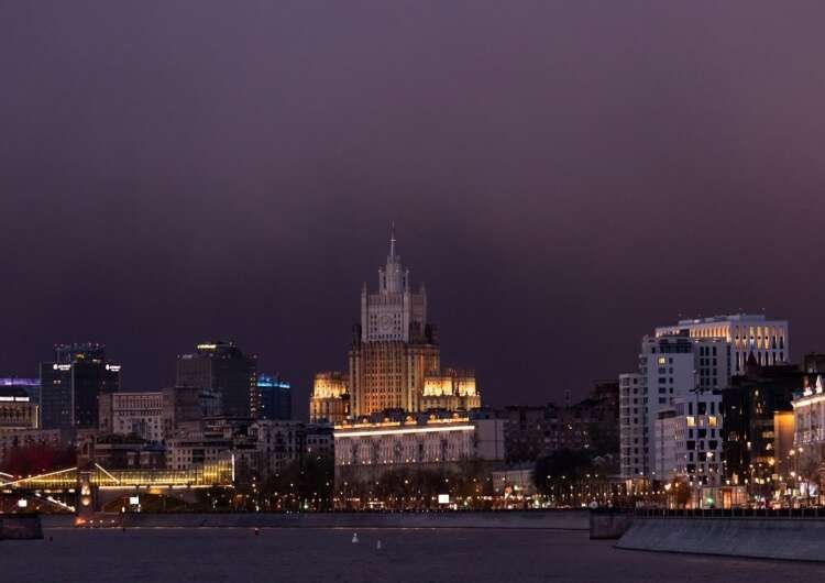 View of Russian Foreign Ministry headquarters in Moscow amidst media accreditation tensions - Global Banking & Finance Review