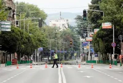 Image for Protests block North Macedonia’s capital over Bulgaria, EU compromise