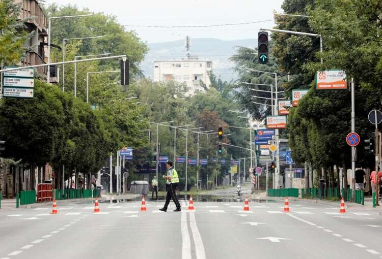 Image for Protests block North Macedonia’s capital over Bulgaria, EU compromise