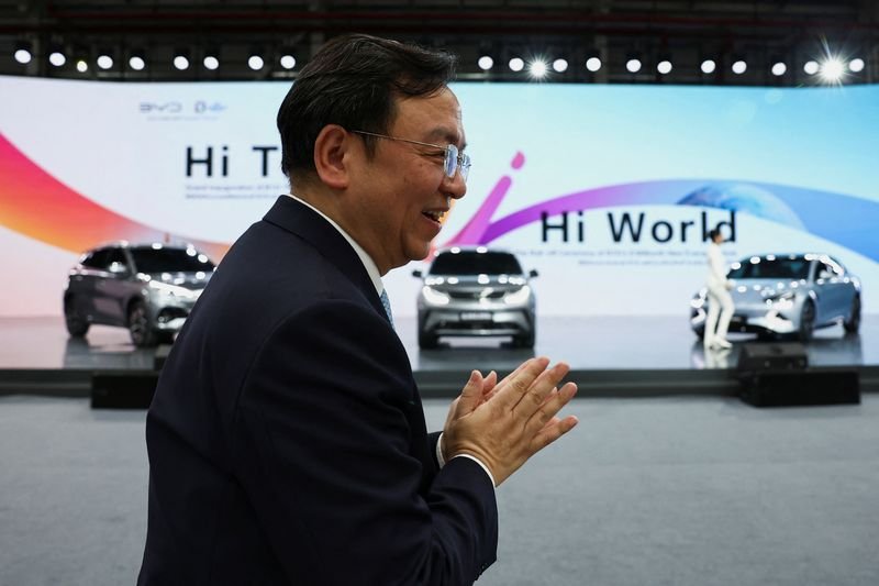 Image for China's electric vehicles are around 3-5 years ahead, BYD CEO says