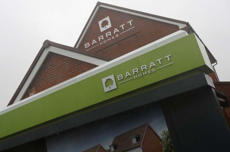 Barratt housing development showcasing branding amid UK housing market slowdown - Global Banking & Finance Review
