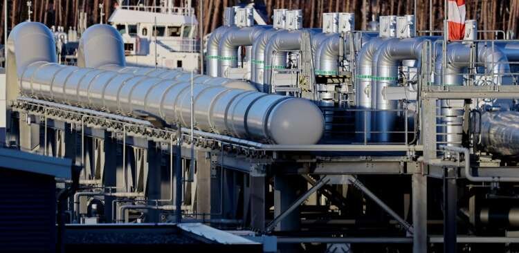 Pipes at the Nord Stream 2 facility, highlighting potential LNG repurposing - Global Banking & Finance Review