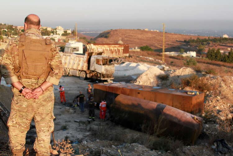 Image for President hopes for Lebanon government in days as crisis bites deeper