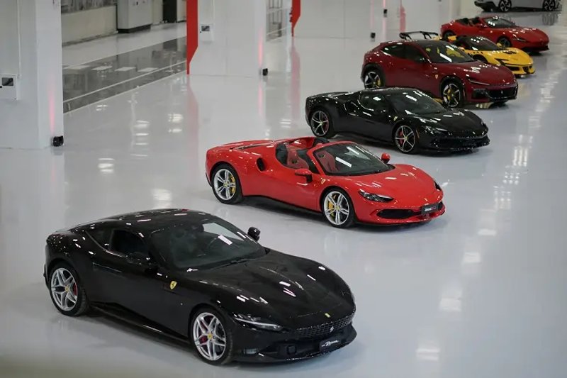 Image for Ferrari’s core profit rises despite shipment dip after software switch