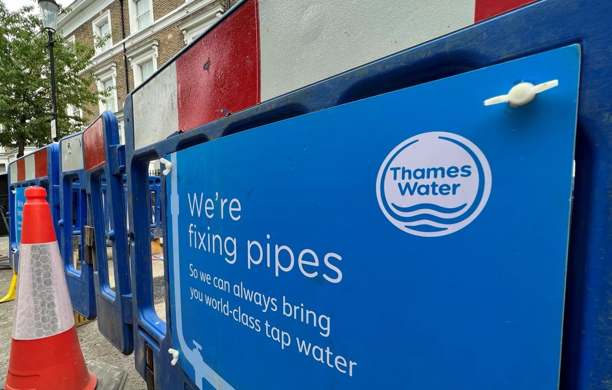 Thames Water logo with financial crisis news headlines - Global Banking & Finance Review
