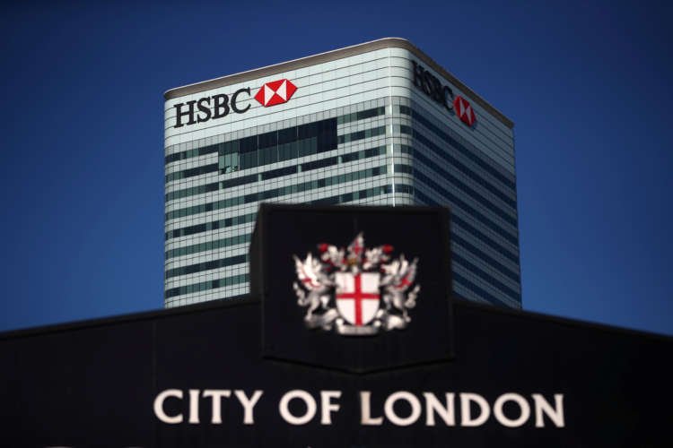 HSBC's Canary Wharf building, emblematic of banking, amidst London’s financial landscape - Global Banking & Finance Review
