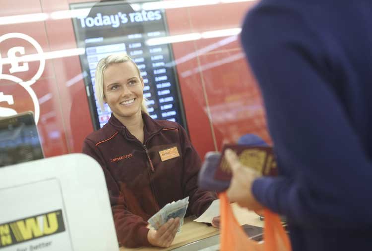 Sainsbury's Bank logo with Western Union branding - Global Banking & Finance Review