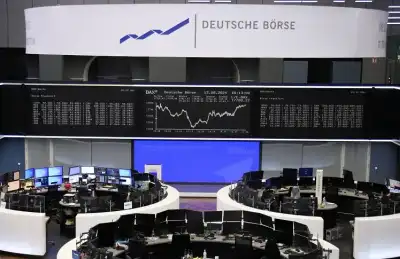 Image for European shares edge higher as traders brace for data-packed week