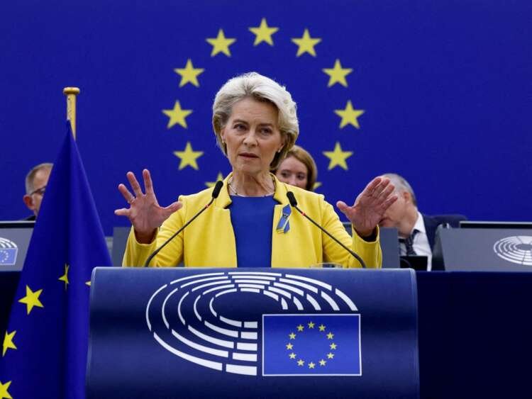 European Commission President Ursula von der Leyen addressing the EU Parliament on energy crisis measures - Global Banking & Finance Review
