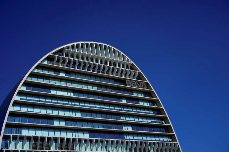 BBVA headquarters in Madrid, reflecting potential job cuts in Spain - Global Banking & Finance Review