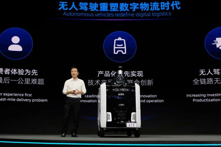 Image for Alibaba to develop self-driving trucks with logistics unit Cainiao