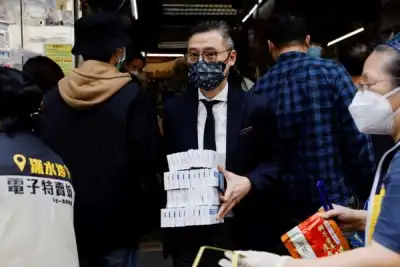 Image for Hong Kong’s mandatory COVID testing in schools fuels plastic waste woes