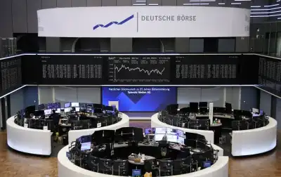 Image for European shares end marginally lower as energy stocks drop