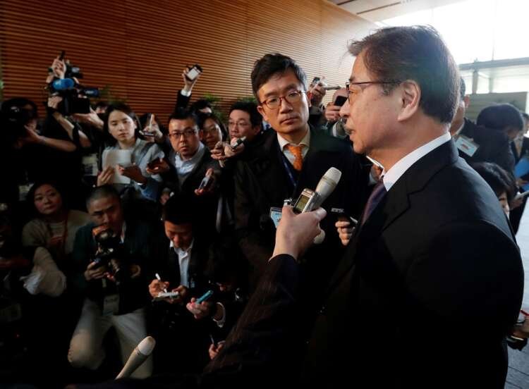 Suh Hoon, former chief of South Korea’s NIS, speaks to reporters about North Korea cases - Global Banking & Finance Review