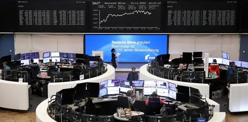 Image for European shares struggle ahead of speeches from ECB policymakers