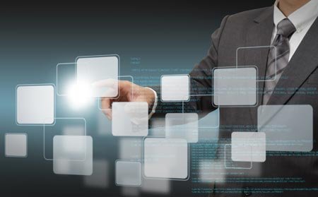 Businessman pressing buttons symbolizing market regulations in finance - Global Banking & Finance Review