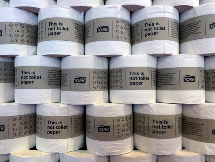 Essity hygiene products showcased in a retail setting - Global Banking & Finance Review