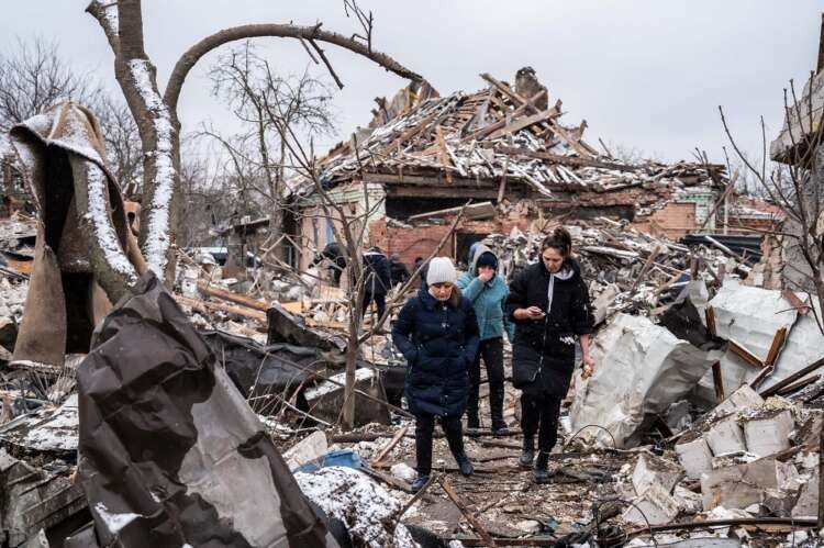 Destruction in Zhytomyr, Ukraine amid ongoing talks for ceasefire and humanitarian aid - Global Banking & Finance Review