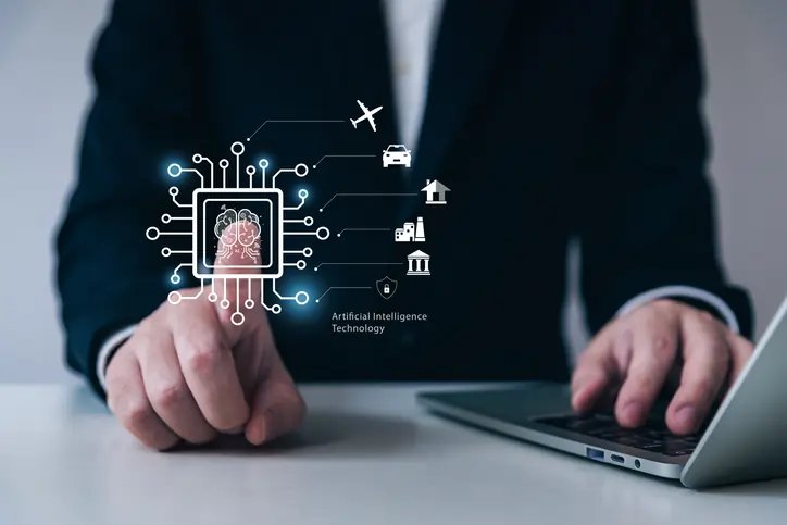 A digital interface showcasing AI applications in financial services - Global Banking & Finance Review