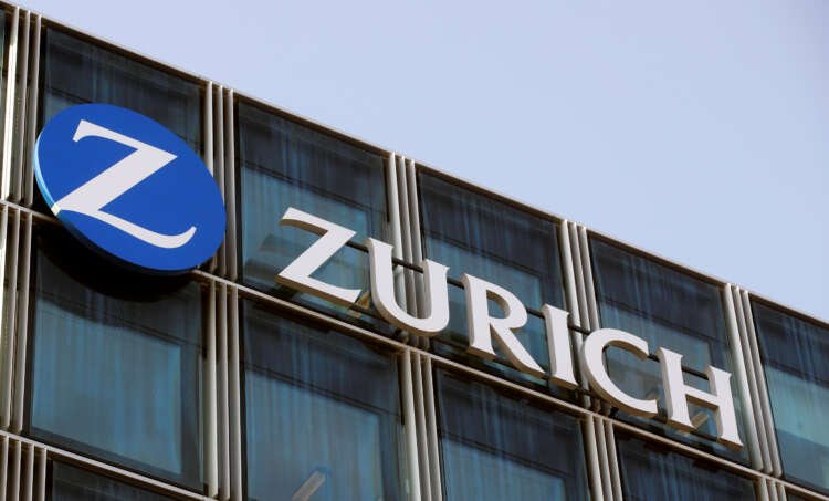 Zurich Insurance logo at the company's office, reflecting ambitious financial targets - Global Banking & Finance Review