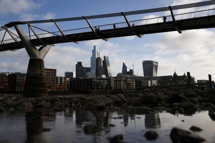 Image for UK growth stutters in February as cost-of-living squeeze looms