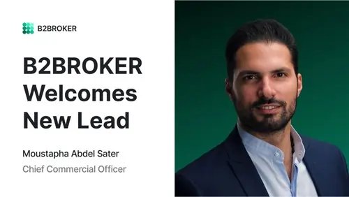 Image for B2BROKER Welcomes Former Salesforce and LinkedIn Executive Moustapha Abdel Sater as Chief Commercial Officer