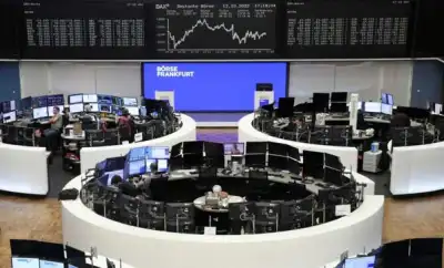 Image for European stocks fall as hot U.S. inflation data sparks rate hike fears