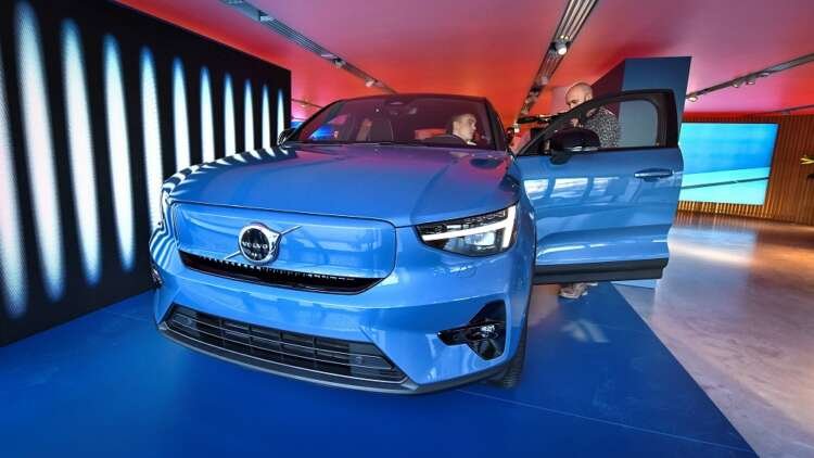 Volvo Cars showcasing their electric car, highlighting IPO plans in China - Global Banking & Finance Review