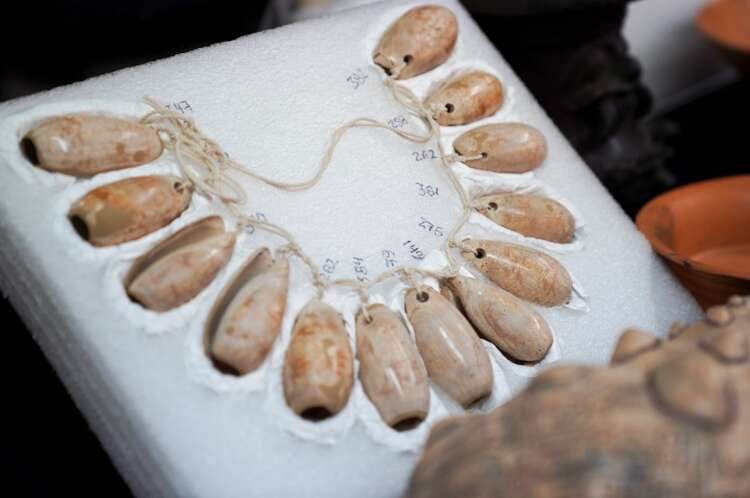 Excavation site under Teotihuacan pyramid showcasing ancient artifacts - Global Banking & Finance Review