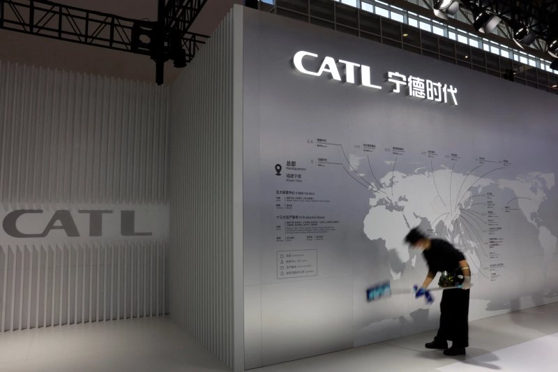 Image for Chinese EV battery maker CATL unveils LFP battery with 1,000 km range