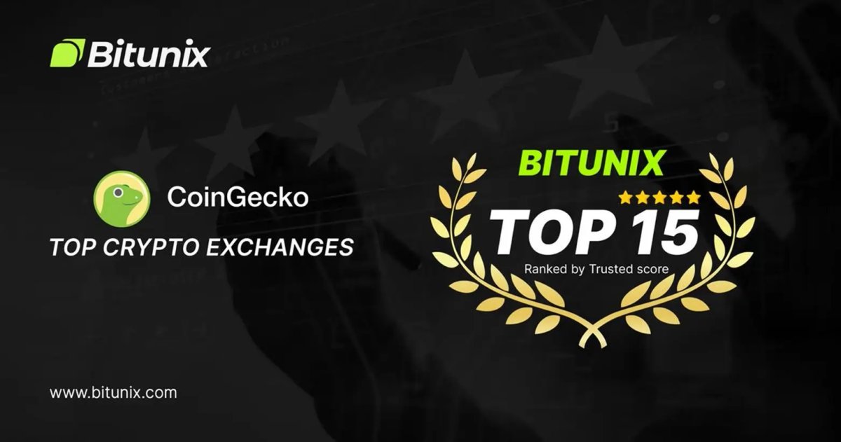 Bitunix ranks 13th on CoinGecko, showcasing transparency in cryptocurrency exchanges - Global Banking & Finance Review
