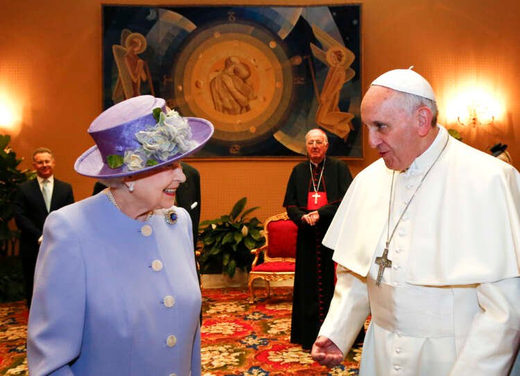 Image for Pope Francis says he’s deeply saddened over death of Queen Elizabeth