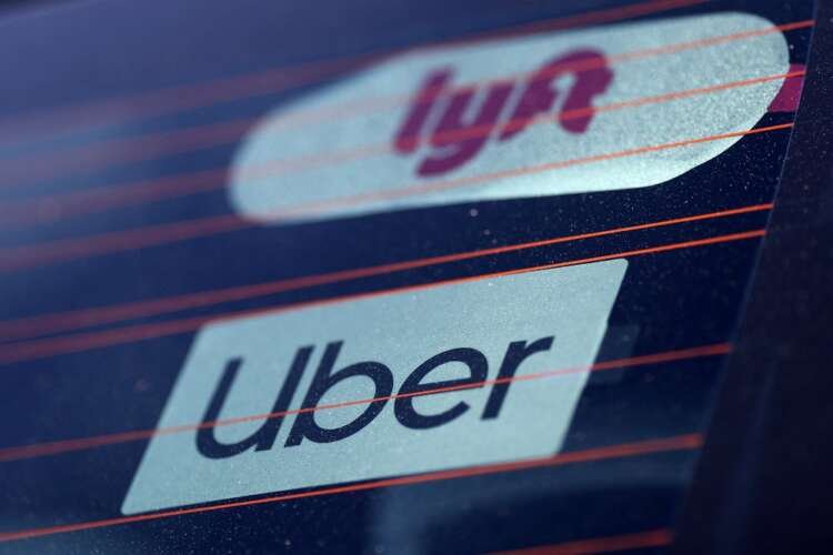 Image for Uber, Lyft slump as U.S. proposal on workers a potential blow to gig economy