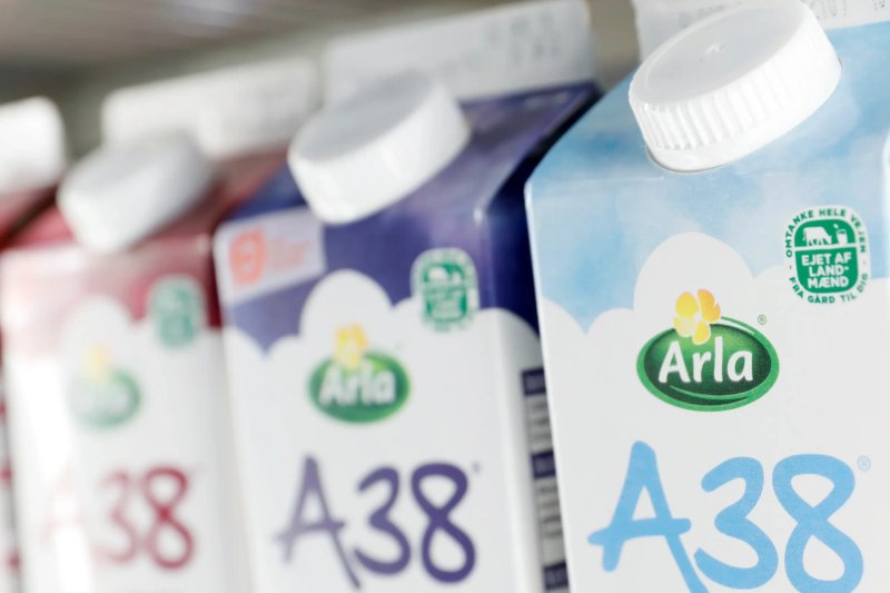 Image for Arla says sales could slip this year as consumers cut back on dairy products