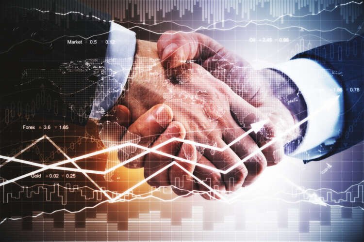 Business professionals collaborating on fintech strategies for banking innovation - Global Banking & Finance Review