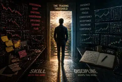 Image for The Trading Threshold: The Point Where Skill Stops Helping and Discipline Takes Over