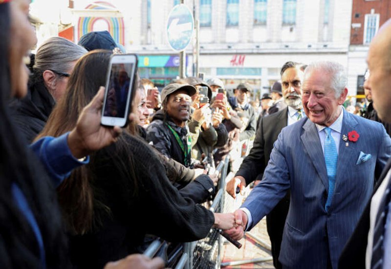 Image for With Charles king, his Prince’s Trust youth charity goes on