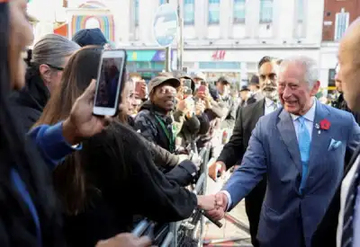 Image for With Charles king, his Prince’s Trust youth charity goes on