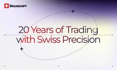 Image for Dukascopy Bank Celebrates 20 Years of Innovation and Stability in Trading and Banking