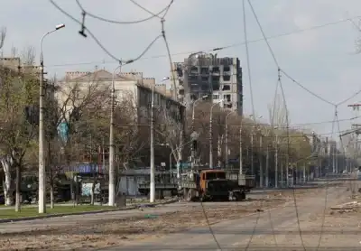 Image for Russia says all urban areas of Mariupol cleared of Ukrainian forces