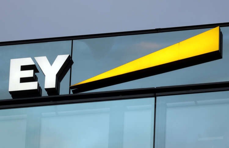 Logo of EY (Ernst & Young) in Zurich, reflecting audit ban over Wirecard scandal - Global Banking & Finance Review