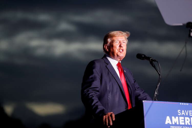 Image for Trump sues Facebook, Twitter and Google, claiming censorship