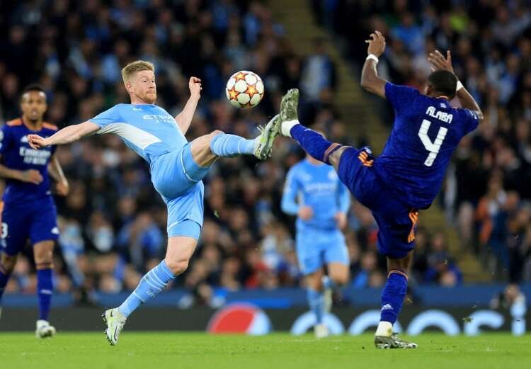 Image for Soccer-Man City beat Real Madrid 4-3 in Champions League thriller