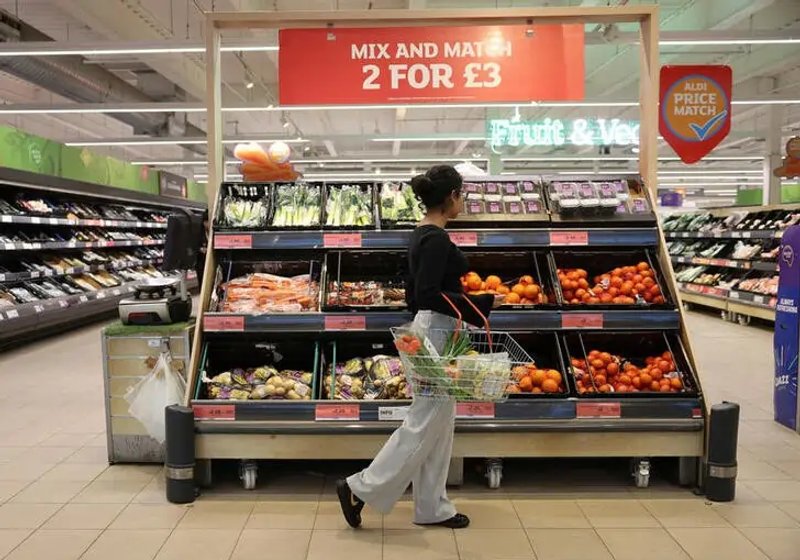 Image for UK inflation slows by less than expected to 3.2% in March